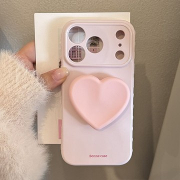 ✨台灣出貨✨粉色磨砂支架蘋果17pro max手機殼iphone16適用12氣質ins風15軟13