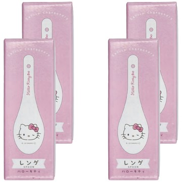 sun art 陶瓷湯匙  Hello Kitty  4支
