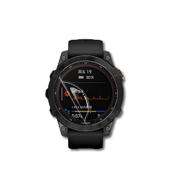 【水凝膜】適用 Garmin Fenix 8 47mm AMOLED 專用 保護貼 全透明 軟膜