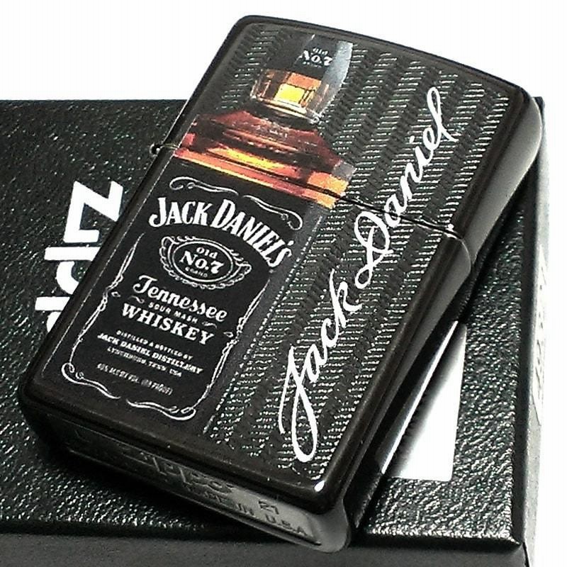 ZIPPO ライター ジャックダニエル ジッポ ブラック Jack Daniel's 黒