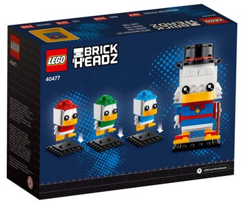 【LEGO 樂高】磚星球〡 40477 大頭系列 史高治麥德、休依、杜依和路依 Scrooge McDuck, Huey, Dewey & Louie