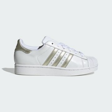 Adidas 愛迪達 Superstar II W [JQ6457] 女 運動休閒鞋 經典 貝殼頭 舒適 百搭 白鋁