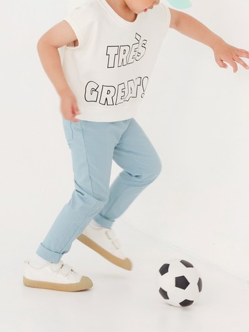 涼感．冰感彈力內腰調節釦多色長褲