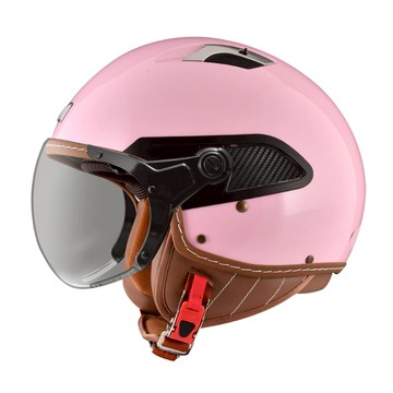 Astone CJ300 安全帽 CJ300 素色 粉色 內藏墨鏡 半罩 全可拆洗 W鏡片 飛行帽《比帽王》