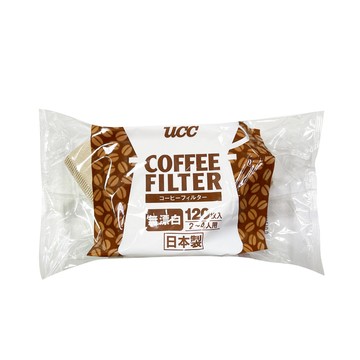UCC 日本無漂白濾紙 / 2~4人 / 120枚入