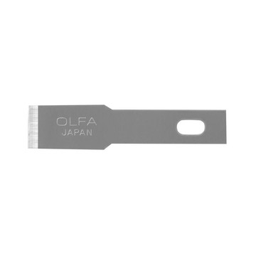 OLFA 筆刀刀片6mm筆刀替刃KB4-F/5(5入;平刃;高碳鋼)適A-4 157B Ltd09 HS-1