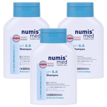 numis med 樂美思 pH5.5 超溫和洗髮乳  200ml  3瓶