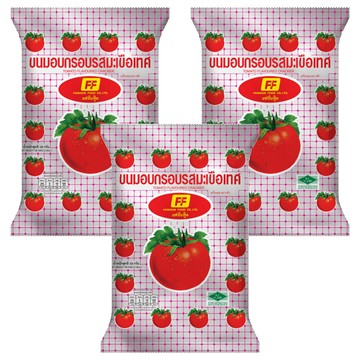 FashionFood 番茄味餅乾  3包  58g