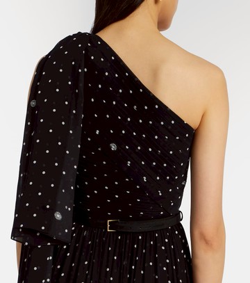 Elie Saab Polka-dot one-shoulder gown