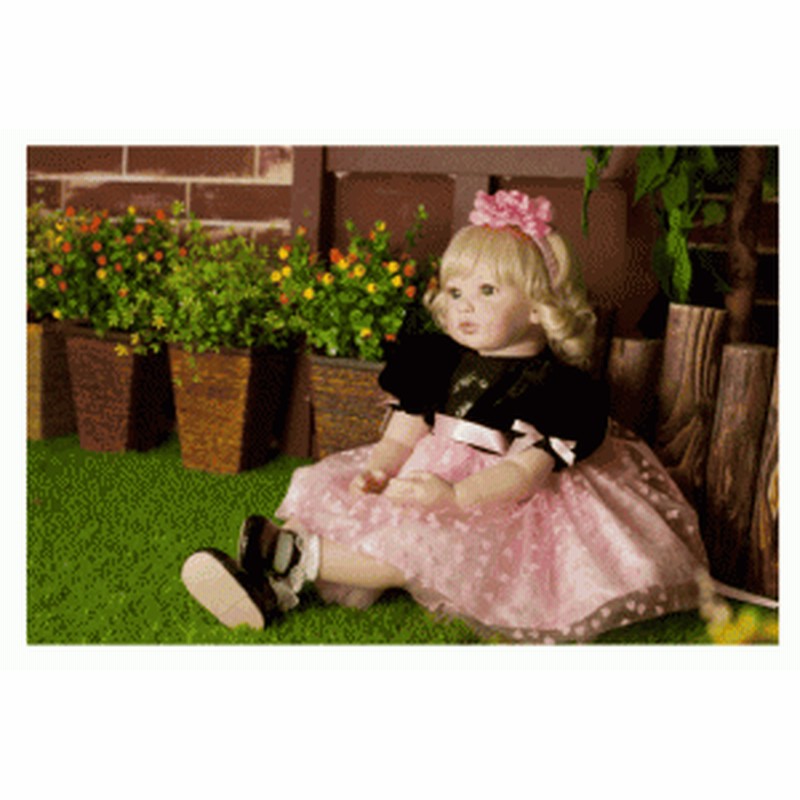 可愛い 海外 リボーンドール 金髪 カールヘア 女の子 幼児 プリンセスドール 赤ちゃん人形 ベビー人形 ベビードール 綿 シリコン 55cm 通販 Lineポイント最大1 0 Get Lineショッピング