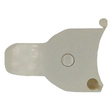 不求人自動回彈測量三圍便攜捲尺-白色  5.5 x 9cm  1個