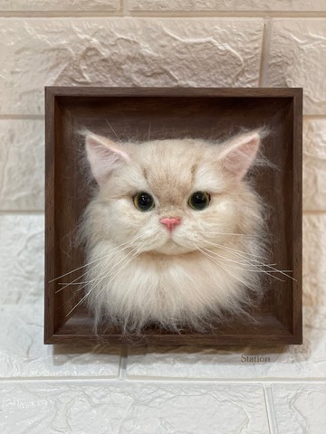 羊毛氈半立體相框