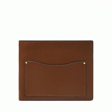 送禮首選★FOSSIL Anderson 波浪造型真皮零錢袋短夾-ML4579210【美國時尚品牌】 附防塵袋+提袋【全館滿額折價★FOSSIL全系列包夾送美妝蛋】
