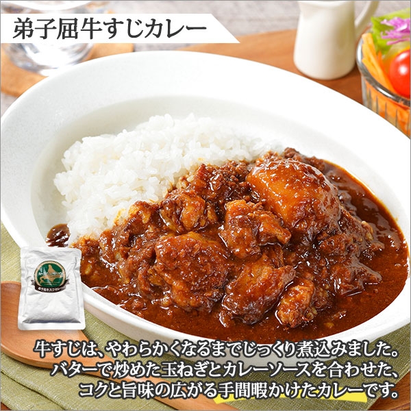 1445. 弟子屈 カレー 2種 食べ比べ 計4個 中辛 バターチキンカレー 牛すじカレー 鶏肉 牛肉 じゃがいも 業務用 レトルトカレー レトルト 北海道 弟子屈町