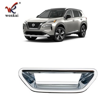 適用于日產21-22款奇駿改裝后尾箱門碗 Rogue專用后門碗拉手裝飾