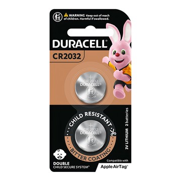 台灣公司貨 DURACELL 金頂 鈕扣鋰電池 CR2032  2入  1組