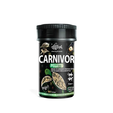 HAQUOSS 幼龜雙色飼料 250ml 適用雜食 肉食性爬行動物