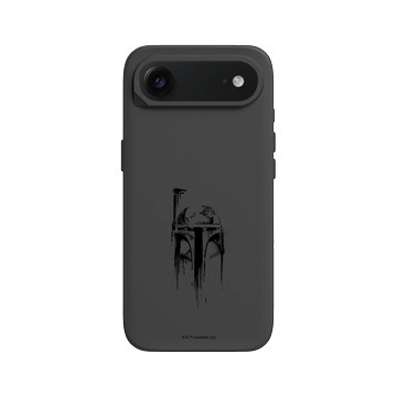 iPhone Air SolidX 黑 - 迪士尼-星際大戰 Star Wars - 波巴費特-噴漆黑