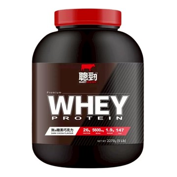 紅牛 聰勁濃縮乳清蛋白 無加糖黑巧克力風味 2.27公斤