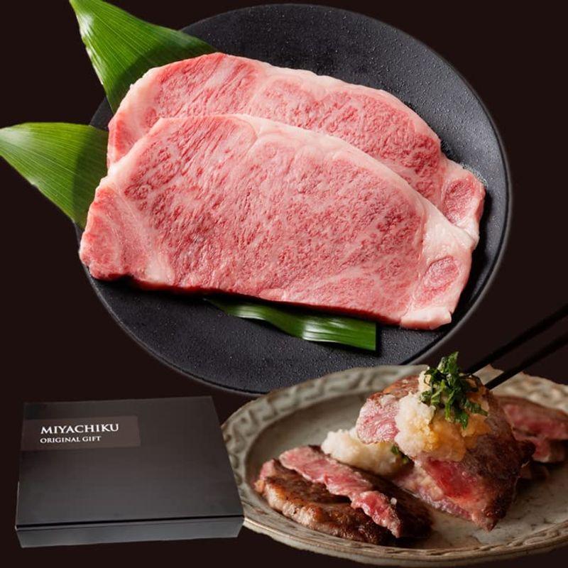 ミヤチク 宮崎牛 ロースステーキ 250g×2(500g) 宮崎牛 黒毛和牛 ステーキ 焼肉 贈り物 お歳暮 お中元 内祝 ギフト お取り寄