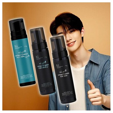 韓國 isLeaf~男性私密激淨慕絲(200ml) 款式可選