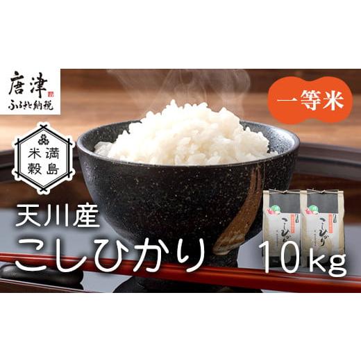 ふるさと納税 佐賀県 唐津市 特別栽培米  唐津市天川産 こしひかり 5kg×2 (合計10kg) 減肥減農薬で育てた特別栽培米をお届け たんぱく質が少なく食…