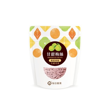 甘甜梅絲35G口袋蜜餞 每日優果