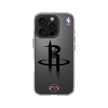 iPhone 16 Pro Clear 透明 - NBA - B&W-休士頓火箭 Houston Rockets B&W