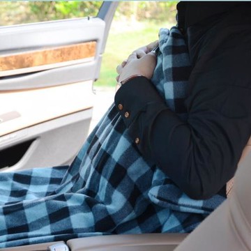 車用毯加熱毛毯車載加熱毯汽車點煙器車用電熱毯車用加熱毯12V