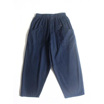 2025春新款休閑褲日系女褲純棉牛仔工裝褲寬松顯瘦百搭老爹九分褲