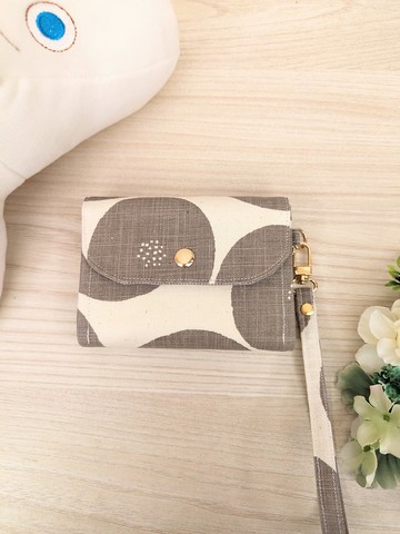 四層短夾錢包-紅豆麵包多色款 6卡層+掛繩