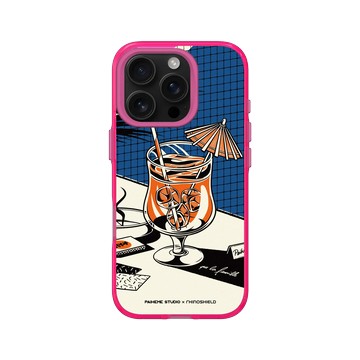 iPhone 16 Pro Clear 粉漾桃 - Paiheme Studio - 調酒