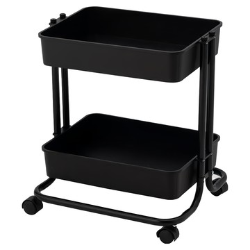 莫蘭迪推車  3層  黑色