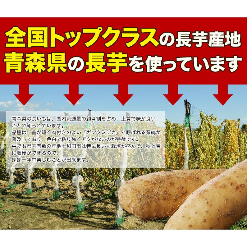 青森県産 味付とろろ 60食セット(50g x 60袋) 味付 山芋 長いも すりおろし 個包装 冷凍 クール 送料無料 Y凍