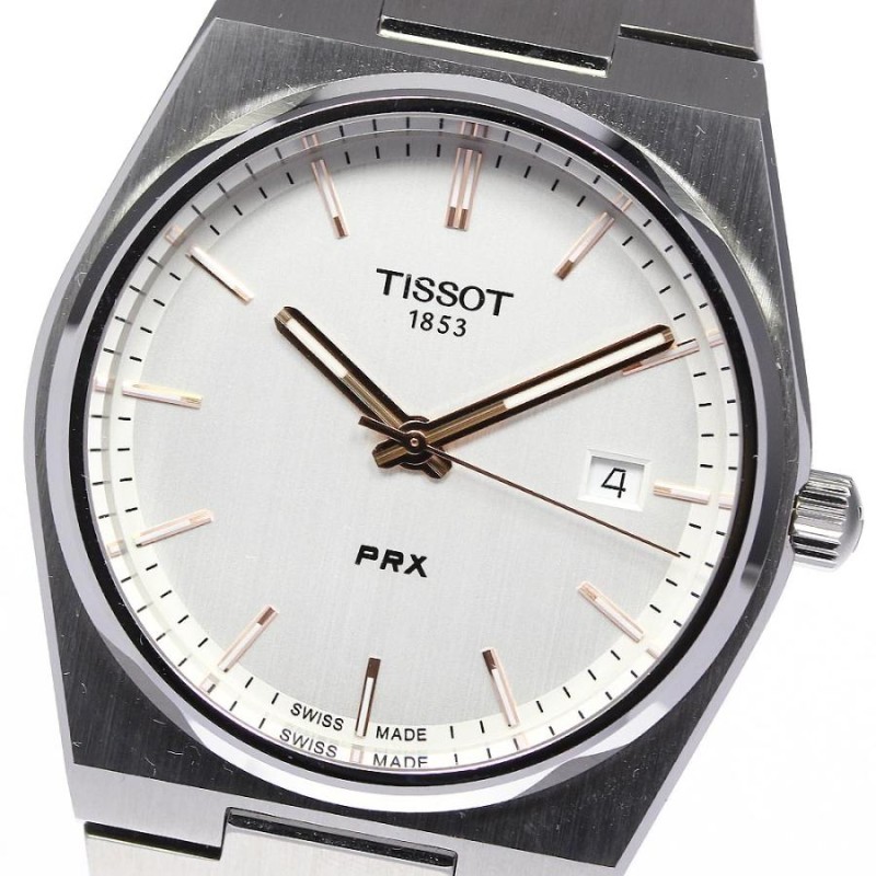 ☆美品☆箱付き【TISSOT】ティソ PRX デイト T137410A クォーツ メンズ | LINEブランドカタログ