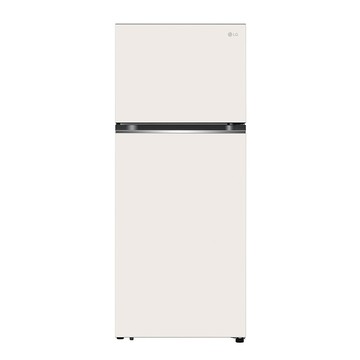 【LG 樂金】375L 智慧變頻雙門冰箱 香草白 GN-L372BEN （冷藏285/冷凍90）_廠商直送