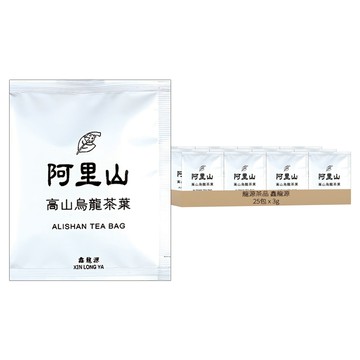 龍源茶品 鑫龍源 阿里山茶包 附提袋  3g  25包  1組
