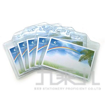 誌揚 3號硬式識別證套5入 ID-813-5【九乘九購物網】