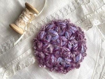 Knitting 生命之花墊 - 珍愛