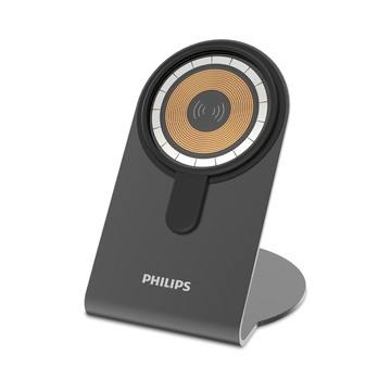 Philips飛利浦 DLK3535Q磁吸無線快充充電器1.25M 手機架組合MagSafe 廠商直送