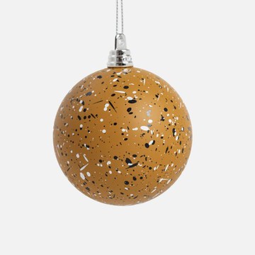 奧可利造型吊飾8cm 點點棕