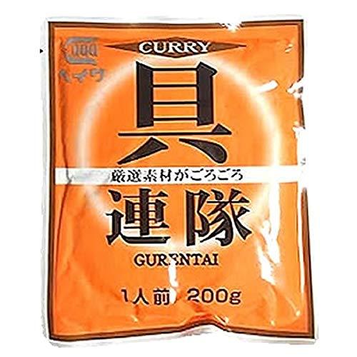 平和食品　業務用カレー　ナンバーワンシェフカレー＆具連隊カレー　各2食お試しセット