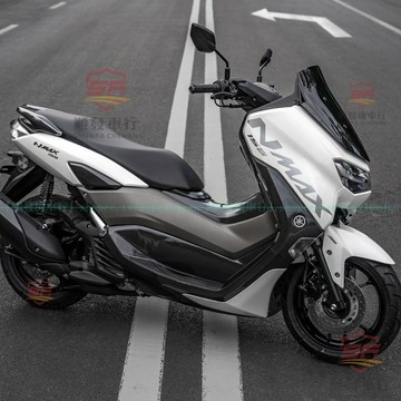 適用20-22式山葉NMAX155貼紙車貼拉花貼花版畫 20-22式NMAX155個性車頭版花改裝『順發機車行』