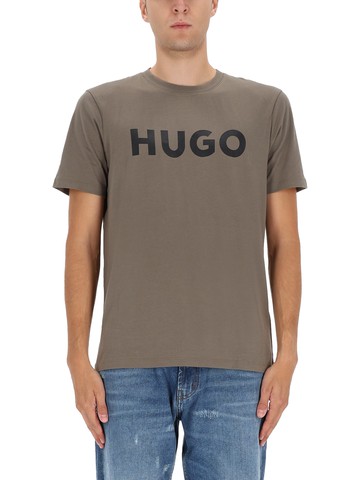 hugo "dulivio" t-shirt with logo