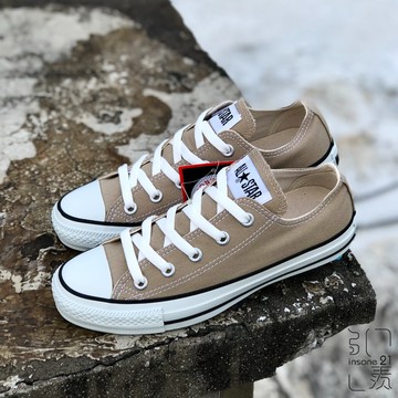 CONVERSE 匡威 基本款 奶茶 低筒 日本限定 1CL129