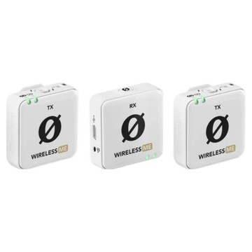 RODE 台灣公司貨 一對二無線麥克風  Wireless Me Dual  白色