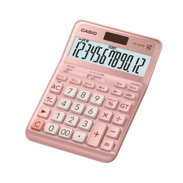 CASIO卡西歐 12位數桌上型計算機(DF-120FM-PK)