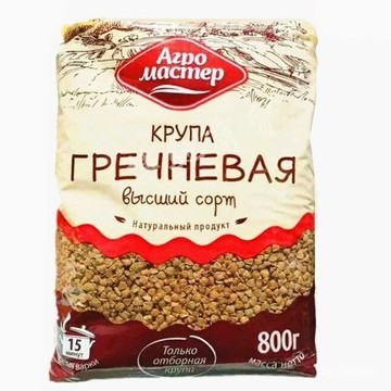 俄羅斯 蕎麥 buckwheat 三角蕎麥米 五穀雜糧 食品 Гречка1袋800g