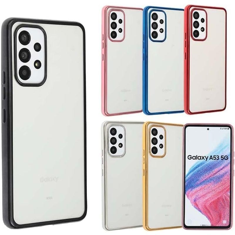 Galaxy A53 5G ケース TPU color GalaxyA53 ソフトケース 透明 カバー