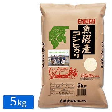  令和5年産 本場 新潟県 魚沼産 コシヒカリ 5kg(1袋) 五つ星お米マイスター監修 新米